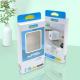 Digital Electronic Product Box Data Cable Charging Head 2in1 Window Opening Transparent