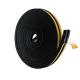 Wind Insulation Tape 100% PP EVA Foam Weather Stripping Self Adhesive 9*6mm