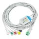 Mindray Datascope 040-000963-00 EA6252B ECG Cables and Leadwires 12pin Connector ECG Cable 5 Lead IEC snap