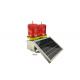 Safety Double Light Solar Aviation Obstruction Light FAA L864 High Chimney Flying Warning