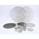 High Strength Stainless Steel Filter Mesh Disc Plain / Twill / Dutch Weave Style