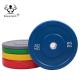 Pure Rubber Barbell Weight Plates , Crossfit Bumper Plates For Competition