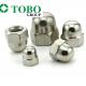 DIN1587 M6 M8 M10 M16 Stainless Steel A2 A4 Domed Long Connecting Cap Nuts
