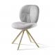 Free Sample Modern  Luxury Living room Furniture Metal Frame New Design Dinning chair