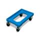 PD Series Strong ABS Construction Plastic Container Dolly Capacity 250kg