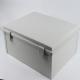 460x350x165mm IP65 ABS enclosure with hinged cover and snap latch