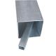 Fluid Structural 20*20mm Galvanized Steel Square Tube Zinc Coated
