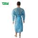 Blood Resistant No sterile SMS Non Woven Isolation Gown
