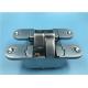Zinc Alloy Adjustable 3D 180 Degree Concealed Hinge Right Open 30x110 mm