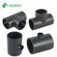 Glue Connection High Pressure Plastic Fitting Reducing Tee for QX Plumbing Fitting