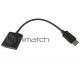 High Definition Displayport 1.2 To VGA Cable Male To Female 1080P DP Video Cable