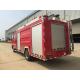 ISUZU 190HP Water Tank Fire Truck Mini 6 Wheel 4 Ton ISO9001 Certified