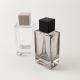 Stylish Clear Coated Empty Glass Oil Perfume Cologne Bottle With Wooden Cap