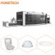 4.5KW Servo Container Plastic Vacuum Forming Machine Cutting Station High Efficiency