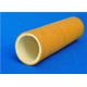 600 Degree High Temperature Felt , Polyester Yellow Felt Roll Tube Sleeve