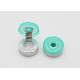 Pharm Standard Medication Vial Flip Caps Transparent Green Color With High Safety