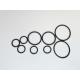 Silicone Oil NBR O Rings Seals Black Color Wear Oil Resistance