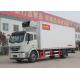 SINOTRUK HOHAN Professional Refrigerated Truck 16 Tons 20 - 25CBM Euro 2 266HP 4X2