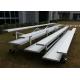 Portable Modular Bleachers with Anodized Aluminum Seat Planks