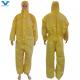 Chemical Protection Disposable Coverall in Safety Yellow with EN14605 Standard and CE