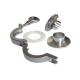 Sanitary Stainless Steel Tri Clamp Fittings With Ferrules Gasket Pipe Fitting