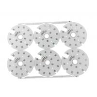 Led Lighting Aluminum Single PCB Board 1.6mm White Solder Mask 3KV