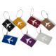 Custom Aluminum Alloy Travel Luggage Tag With Steel String