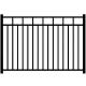 1.2mm-2.5mm 4 Foot Wrought Iron Fence For Home And Garden