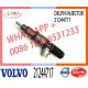 Diesel Engine Parts 21244717 Electronic Unit Common Rail Fuel Injector BEBE4F07001 For Diesel Engine