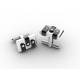 Tagor Jewelry Top Quality Trendy Classic Men's Gift 316L Stainless Steel Cuff Links ADC64