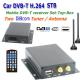 Car DVB-T TV receiver box diversity 2 antenna MPEG2 H.264 STB tv tuner