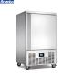 500L Multipurpose Grey Fridge Freezer , Odorless Stainless Steel Refrigerator Freezer