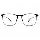 FM2591 Unisex Optical Metal Frame Square Eyewear Customized With Spring Hinges