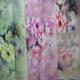 Floral Pattern Soft Tulle Fabric Tencel Printed Pure Cotton Printed Sleepwear
