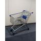 Four Wheels European Metal Shopping Trolley Cart With Baby Seat