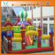 Anti UV Inflatable Amusement Park Cartoon Playground Combo Game
