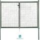 Powder Coating Wire Mesh Fence Gate For Security 1000mm 1500mm Width