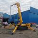 5 Ton 16.8m Spider Aerial Lift Narrow Space Heavy Lifting Crane Spider With Basket