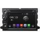 1080P HD Video Ford DVD Player , Ford Fusion Touch Screen Radio Stereo 2006 - 2009