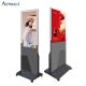 IR Digital Signage Totem 49 Inch Digital Indoor Signage Touchscreen