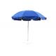 Sun Protect Retractable Beach Umbrella ,  Sun Shade Umbrella For Beach Two Layers
