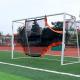 Foldable Football Goal Nets 8X24 Black Orange Football Rebound Net
