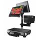 80mm Thermal Printer All-in-One Payment Terminal with 14.1 inch Dual Screen All in One