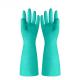 22mil Unflocked Nitrile Chemical Resistant Gloves 45CM Industrial Use