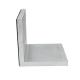 Silver Aluminium Extrusion Brackets Metal Corner With Polished Finish