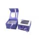 Cream Packing Magnetic Flap Box With PVC Window , Snap Shut Boxes Fashion