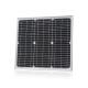 20w Rigid Solar Panel Glass Solar Photovoltaic Module For DC 12V Battery Charging