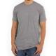 Grey Men Blank 100% Cotton Casual T Shirts Design Round Neck Digital 3d Printing