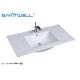 White Ceramic Bathroom Basins / Table Top Sink AB8003-90 800×460×180mm