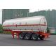 Liquid Tank Truck / Liquid Gas Semi-Trailer Stainless Steel 38CBM 3axles